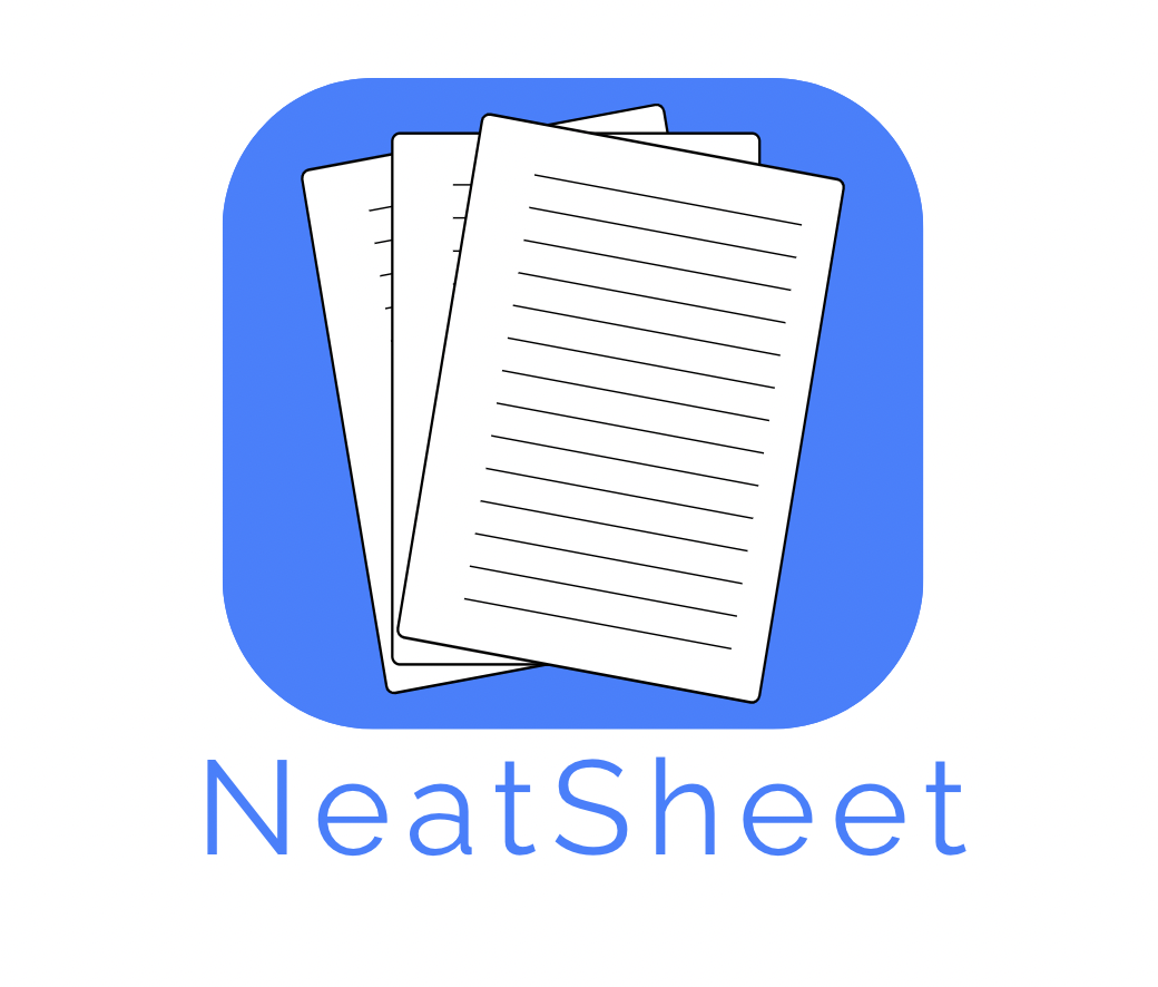 NeatSheet Logo